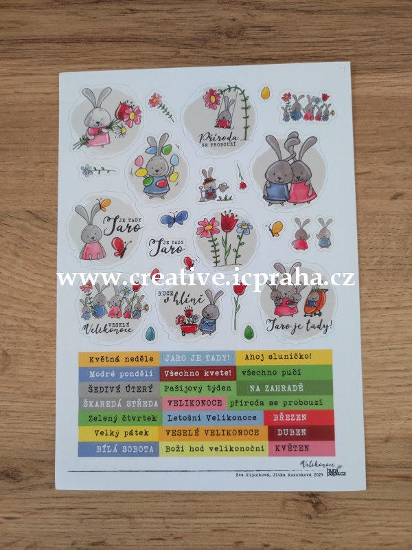 samolepky A5 - Zvoní koledníci 87109